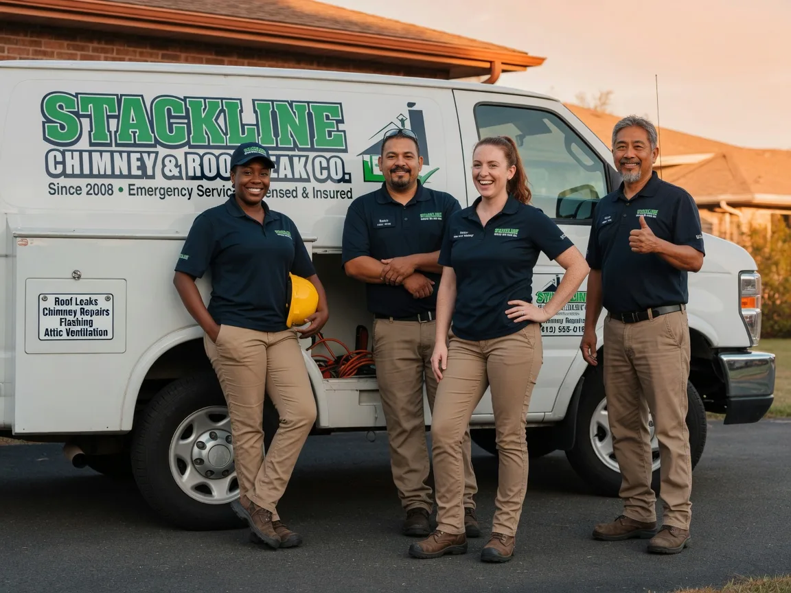 Chimney flashing repair company in Monterey, CA